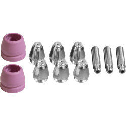 Güde Trysky a elektródy pre plazmovú rezačku, 11-dielna sada