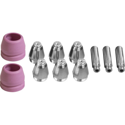 Güde Trysky a elektródy pre plazmovú rezačku, 11-dielna sada