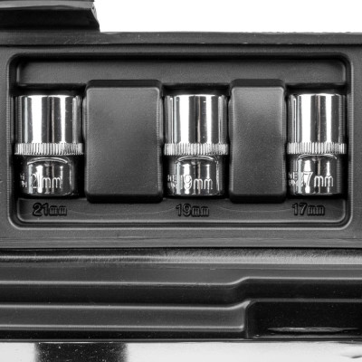 Güde Momentový kľúč 1/2&quot 40-210 Nm s nástavcami, 5-dielna sada