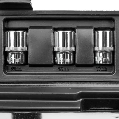 Güde Momentový kľúč 1/2&quot 40-210 Nm s nástavcami, 5-dielna sada