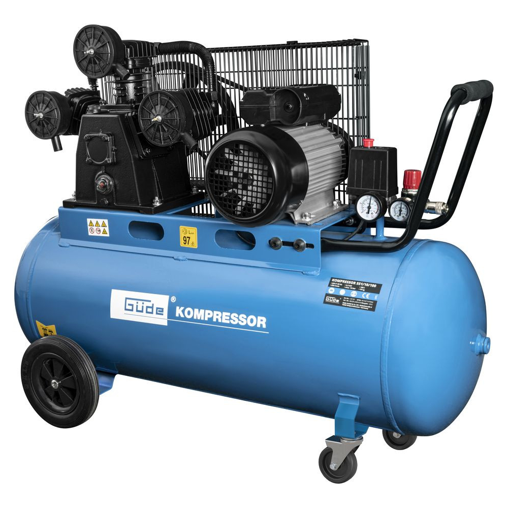 Güde Kompresor 2200 W 10 bar 100 litrov 551/10/100
