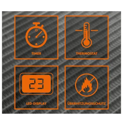 Güde Keramický teplovzdušný ohrievač GKH 1200 DT