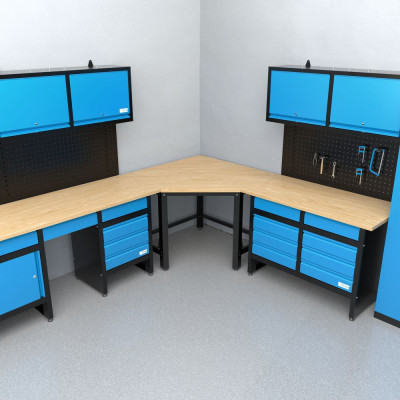 Güde Dielenský pracovný stôl rohový GW 600E