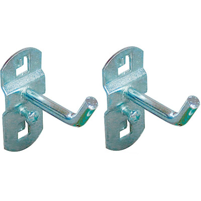 Güde Držiak na náradie šikmý háčik 50 mm do perforovanej steny, 2 ks