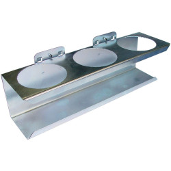 Güde Držiak na 3 okrúhle nádoby 70 mm do perforovanej steny