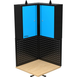 Güde Kompletná sada rohového riešenia do dielne, 3-dielna