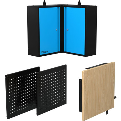 Güde Kompletná sada rohového riešenia do dielne, 3-dielna