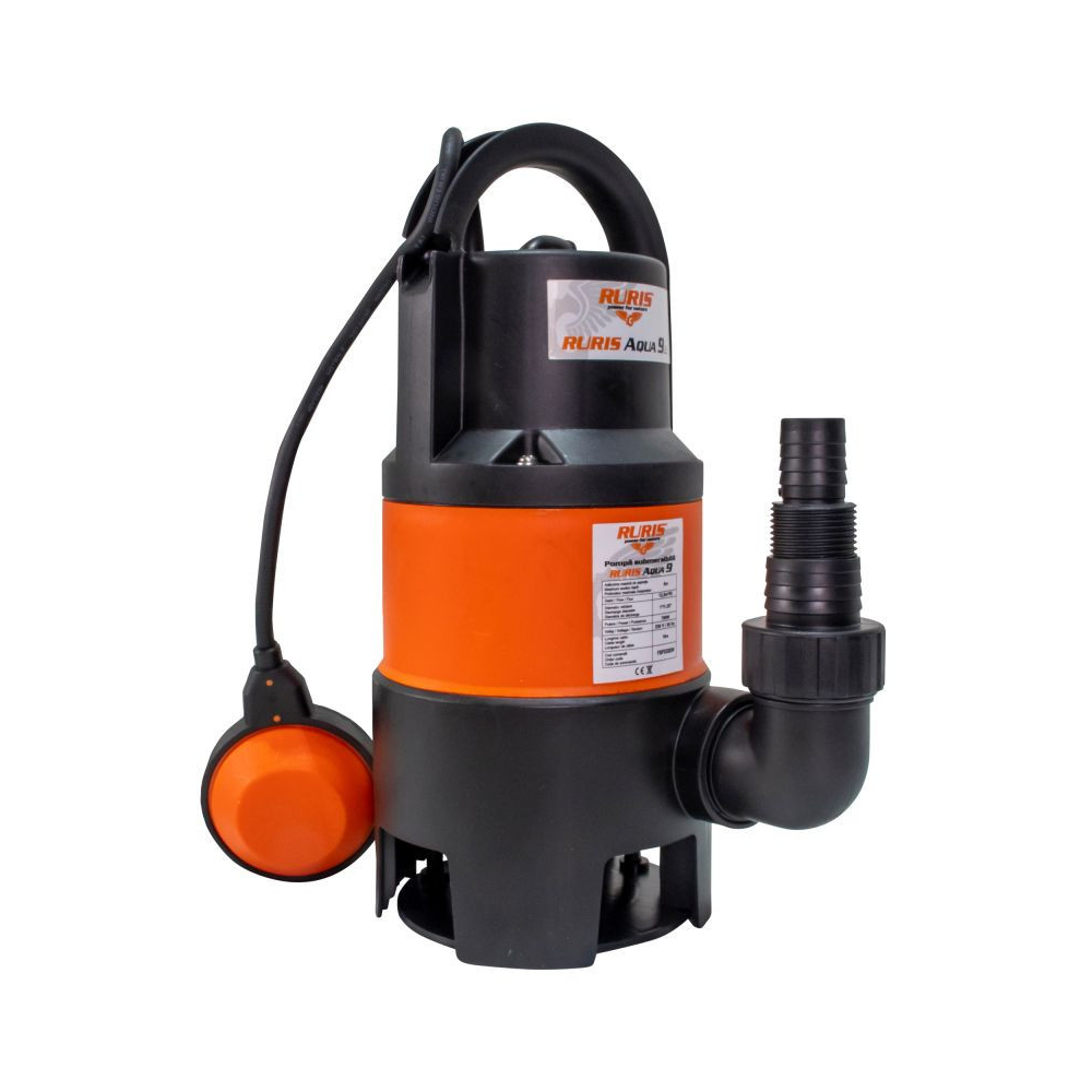Ruris Ponorné kalové čerpadlo Aqua 9 750 W