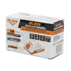 Ruris Akumulátor 20 V / 2 Ah Alfa UP 2200e