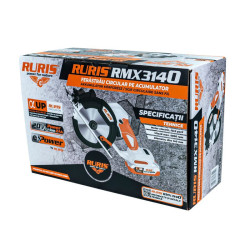 Ruris Aku okružná píla RMX3140