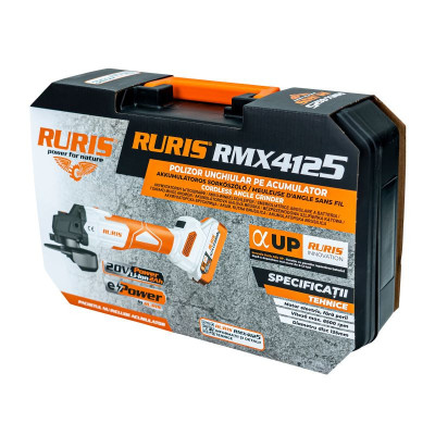 Ruris Aku úhlová bruska RMX4125