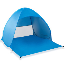 Plážový stan 125x160 cm SPRINGOS PT035 modrý