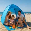 Plážový stan 125x160 cm SPRINGOS PT035 modrý