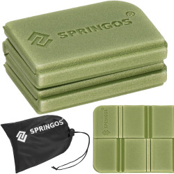 Skladacia penová podložka 40x28 cm SPRINGOS PM0012 zelená