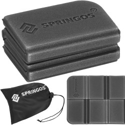 Skladacia penová podložka 40x28 cm SPRINGOS PM0012 čierna