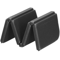 Skladacia penová podložka 40x28 cm SPRINGOS PM0012 čierna