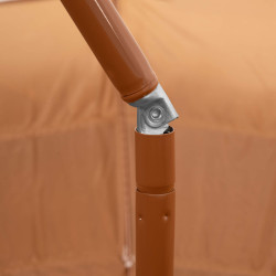 Záhradný slnečník 135 cm SPRINGOS HAVAJ BU0023 hnedý