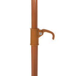 Záhradný slnečník 135 cm SPRINGOS HAVAJ BU0023 hnedý