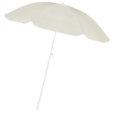 Záhradný slnečník 145 cm SPRINGOS CLASSIC BU0024 svetlo béžový