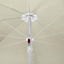 Záhradný slnečník 145 cm SPRINGOS CLASSIC BU0024 svetlo béžový