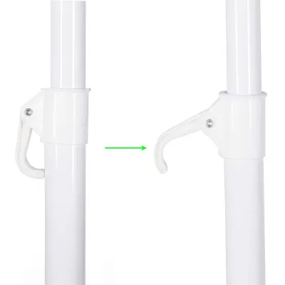 Záhradný slnečník 145 cm SPRINGOS CLASSIC BU0024 svetlo béžový