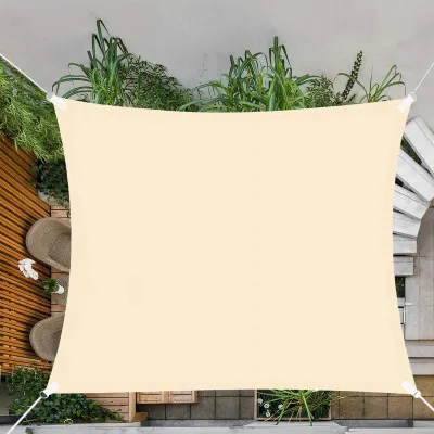 Tieniaca slnečná plachta 4x4 m SPRINGOS SN0053 béžová