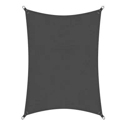 Tieniaca slnečná plachta 3x2 m SPRINGOS SN0061 tmavo šedá