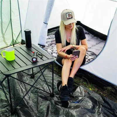 Turistický stan pre 4 osoby SPRINGOS MONTEVERA zelený