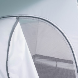 Turistický stan pre 3 osoby SPRINGOS ELYSE šedo-modrý