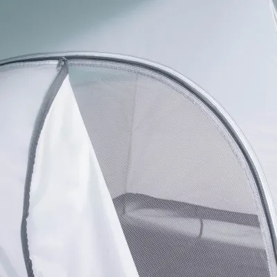 Turistický stan pre 3 osoby SPRINGOS ELYSE šedo-modrý