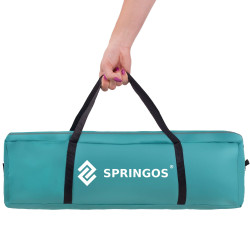 Turistický stan pre 3 osoby SPRINGOS ELYSE šedo-modrý