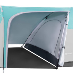 Turistický stan pre 3 osoby SPRINGOS ELYSE šedo-modrý