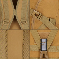 Batoh 60l SPRINGOS HAWK CS0095 hnědý