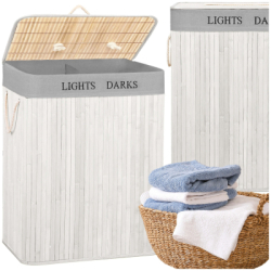 HA7504 BAMBUSOVÝ KÔŠ NA BIELIZEŇ