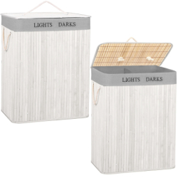 HA7504 BAMBUSOVÝ KÔŠ NA BIELIZEŇ