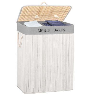 HA7504 BAMBUSOVÝ KÔŠ NA BIELIZEŇ