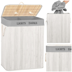 HA7504 BAMBUSOVÝ KÔŠ NA BIELIZEŇ