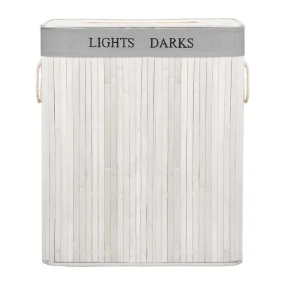 HA7504 BAMBUSOVÝ KÔŠ NA BIELIZEŇ