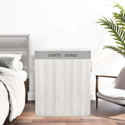 HA7504 BAMBUSOVÝ KÔŠ NA BIELIZEŇ