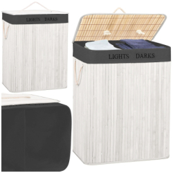 HA7505 BAMBUSOVÝ KÔŠ NA BIELIZEŇ