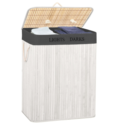 HA7505 BAMBUSOVÝ KÔŠ NA BIELIZEŇ