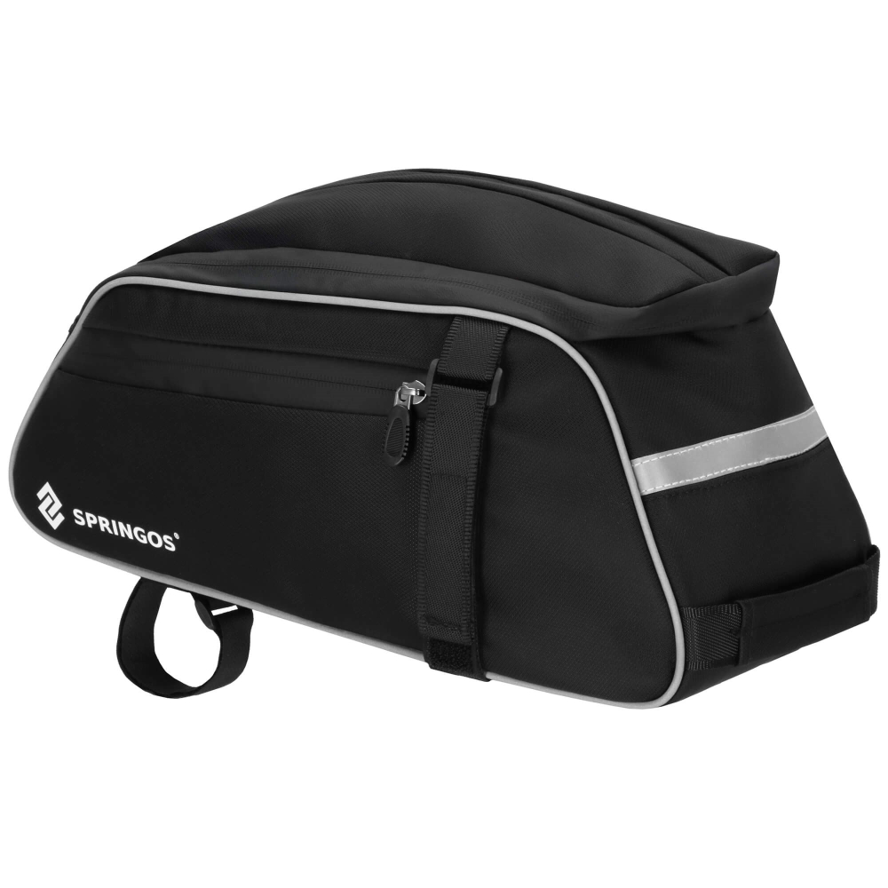 Taška na zadný nosič kolesa SPRINGOS BA0092 čierna