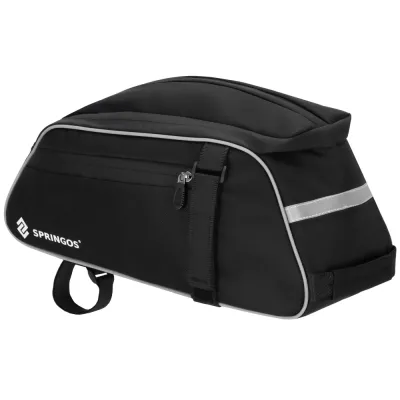 Taška na zadný nosič kolesa SPRINGOS BA0092 čierna