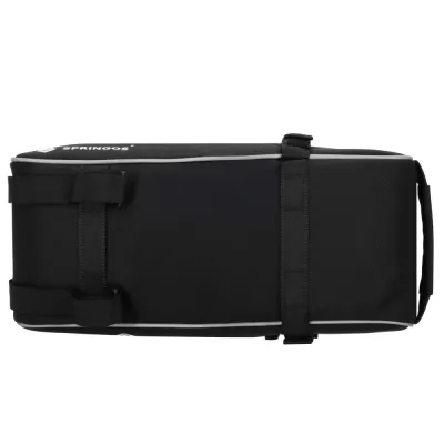 Taška na zadný nosič kolesa SPRINGOS BA0092 čierna