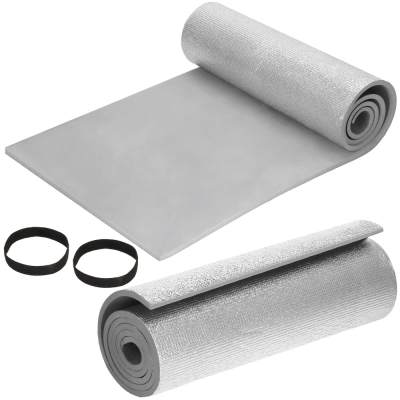 Hliníková karimatka 180x50 cm SPRINGOS SOLARIS sivá