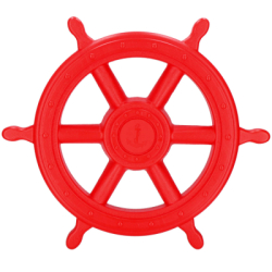 Kapitánske kormidlo 53 cm SPRINGOS KG0038 červené