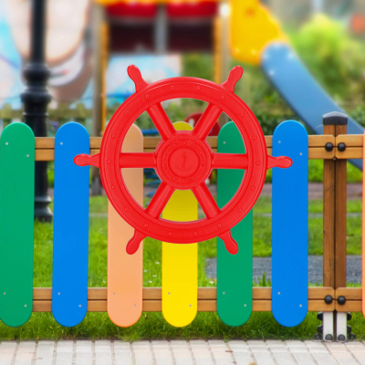 Kapitánske kormidlo 53 cm SPRINGOS KG0038 červené