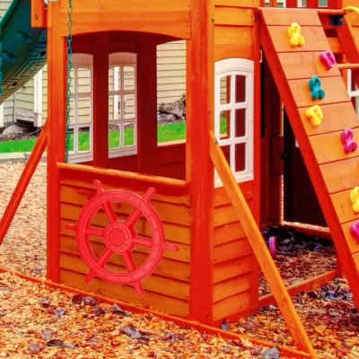 Kapitánske kormidlo 53 cm SPRINGOS KG0038 červené