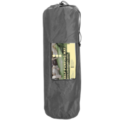 Samonafukovacia karimatka s vankúšom 193x66x3,5 cm SPRINGOS TERRA sivá