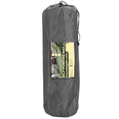 Samonafukovacia karimatka s vankúšom 193x66x3,5 cm SPRINGOS TERRA sivá